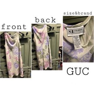SL Fashion Purple Floral Dress